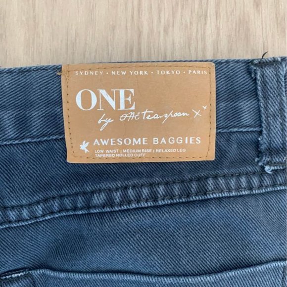 One Teapsoon Blue Distressed Boyfriend Jeans - Picture 4 of 5